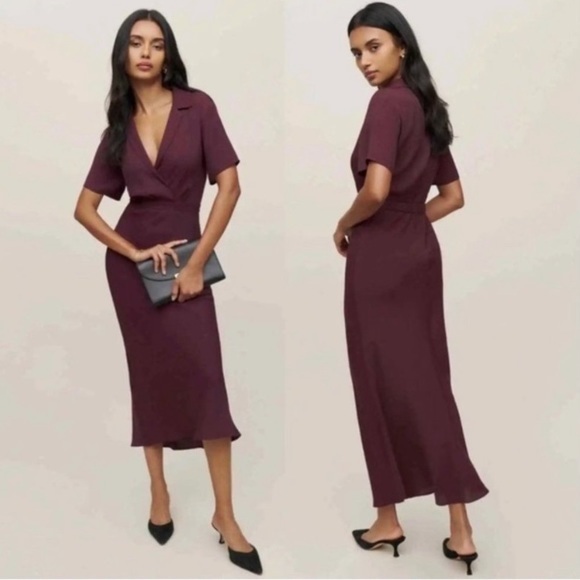 Reformation Danika Midi Dress - Picture 1 of 8